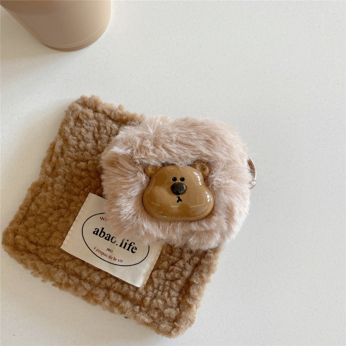 Bear Plush AirPods Case