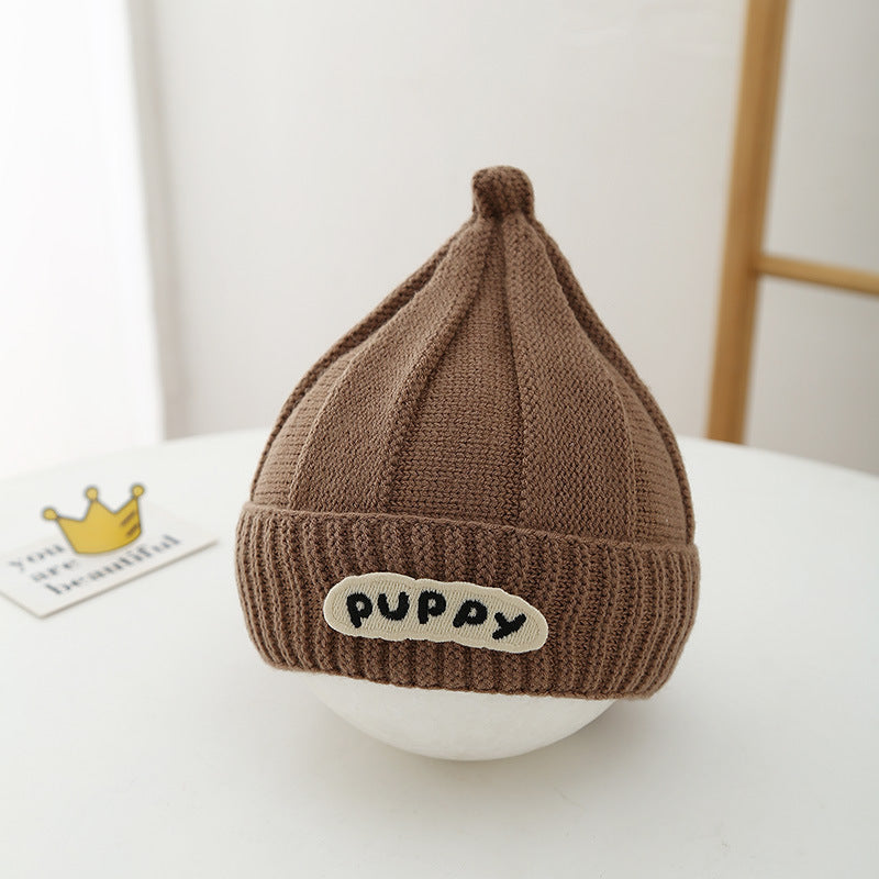 Puppy Themed Beanie Set