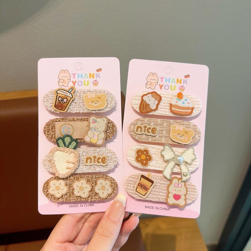 Cozy Café Hair Clips